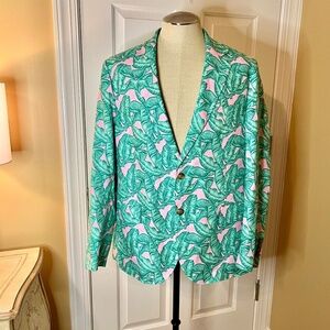 NWOT Men's Vineyard Vines Banana Leaves Classic Fit Blazer Sport Coat Size 44R